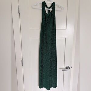 Anthropologie Maeve Velvet Midi Dress